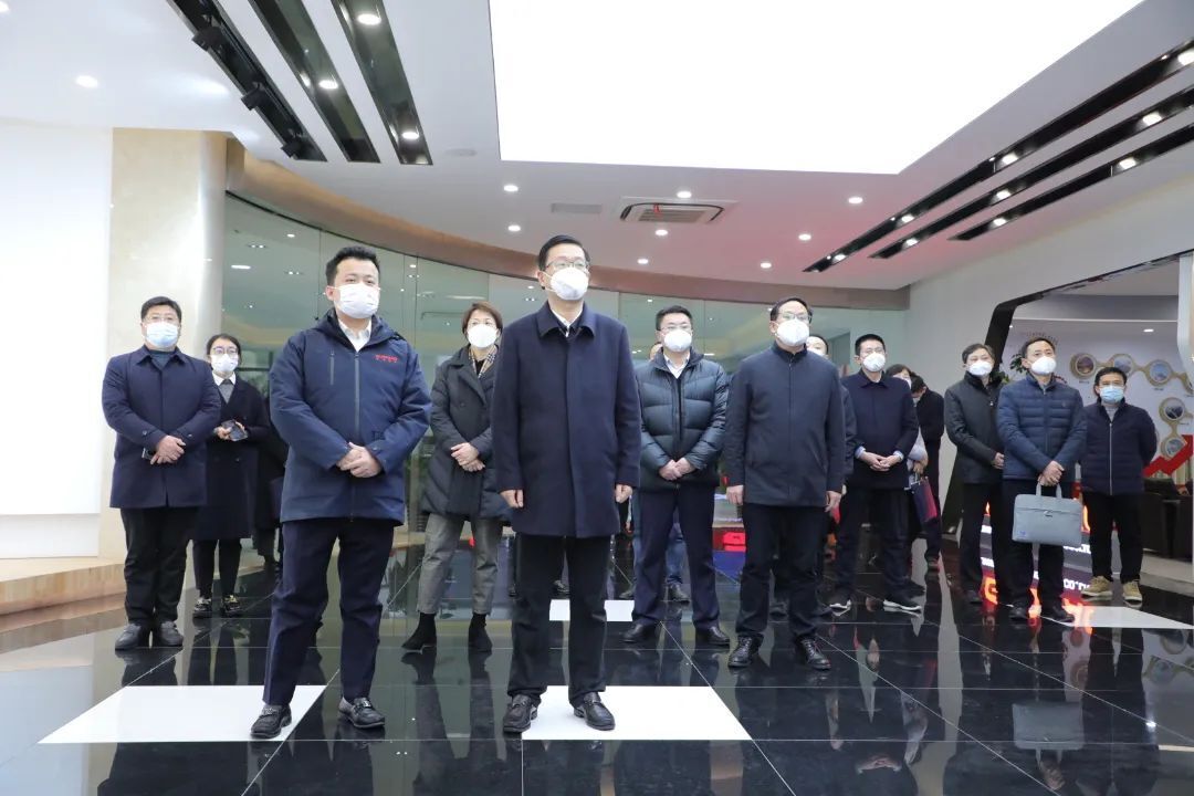 省市場監(jiān)管局局長沈海斌一行來國茂走訪調研 省市場監(jiān)管局局長沈海斌一行來國茂走訪調研
